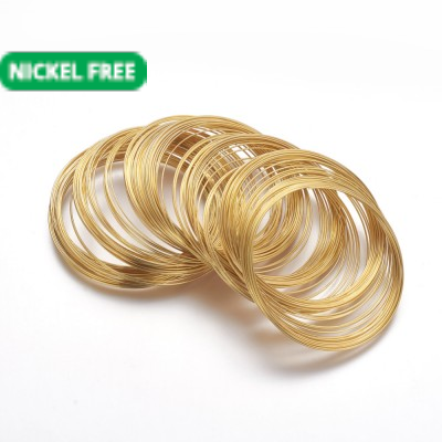 Bracelet Memory Wire – Gold Tone Bracelet Memory Wire – Gold Tone